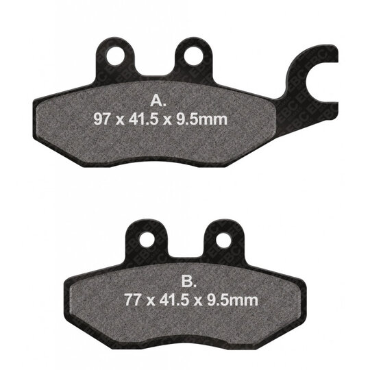 Brzdové obloženie EBC SFA418HH