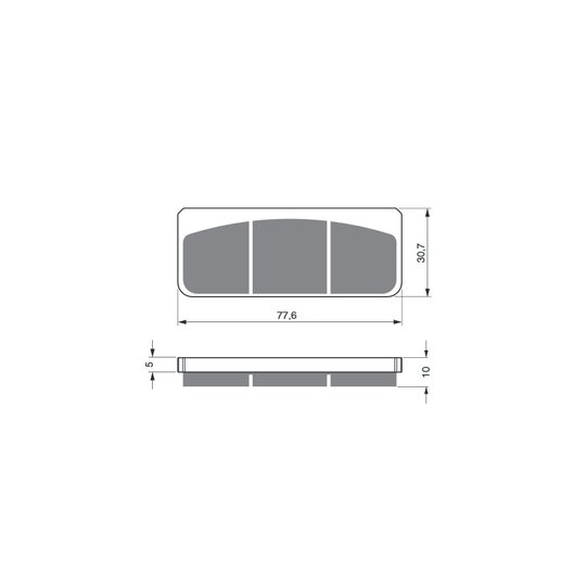 Brzdové obloženie GOLDFREN 219 GP6