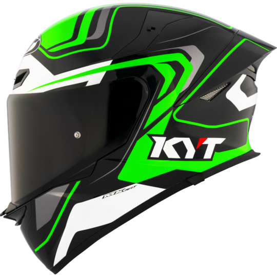 Kyt prilba tt-revo - overtech / green - Y6TR0002-KYT TT-REVO OVERTECH BLACK GREEN (4)