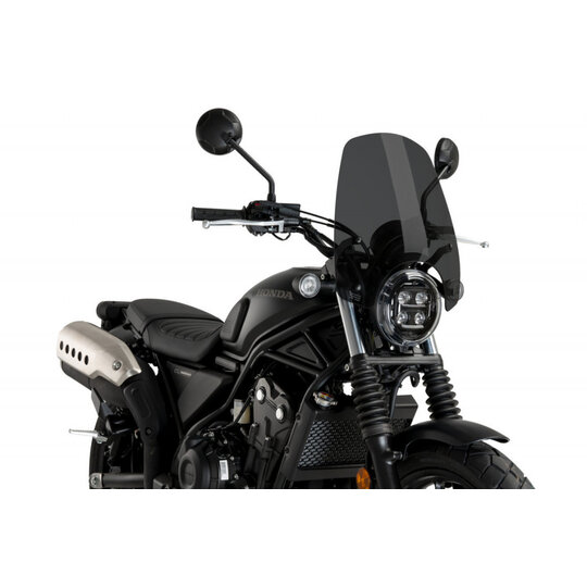 Plexi na motorku PUIG NEW. GEN TOURING 21700F tmavá dymová
