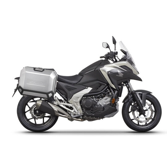 Kompletná sada bočných hliníkových kufrov SHAD TERRA,  47/47 litrový bočné kufre, vrátane montážnej sady SHAD HONDA NC 750 X 2021-