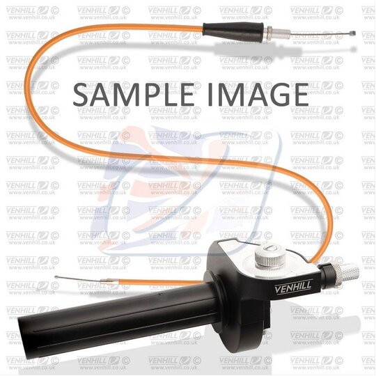 Twistgrip conversion 600A Venhill S01-4-045/9-OR s nízkym trením oranžová