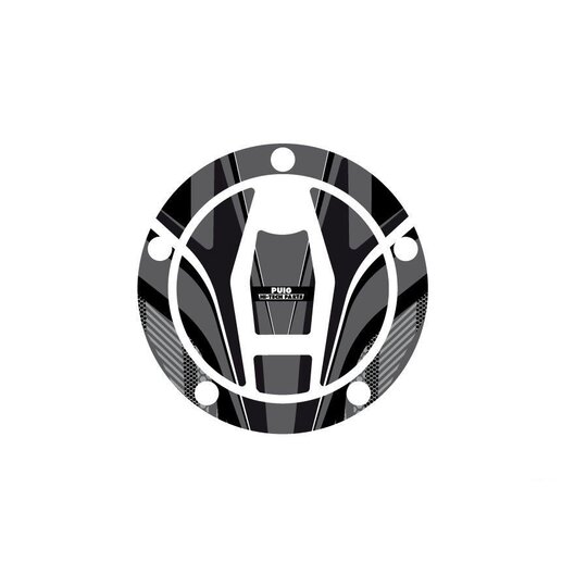 Ochranné nálepky na viečko nádrže PUIG RADIKAL 9049U sivá