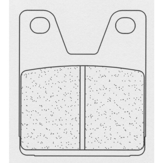 Brzdové obloženie CL BRAKES 2713 RX3