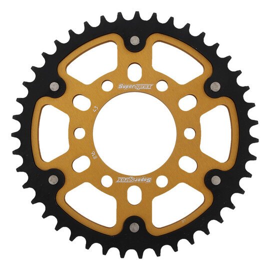 Reťazová rozeta SUPERSPROX STEALTH RST-816:43-GLD zlatá 43T, 530