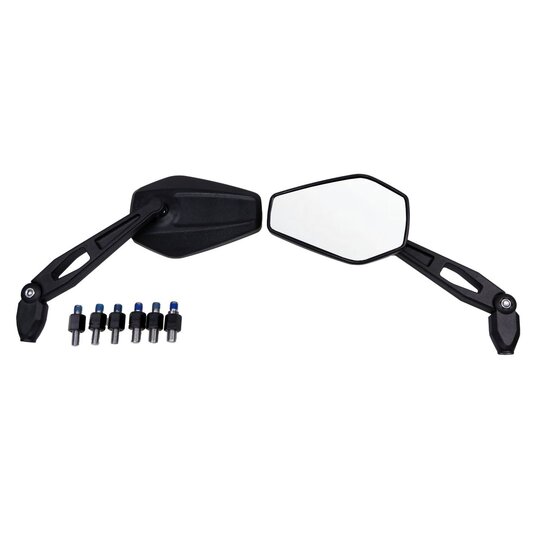 Zpätné zrkadlo RMS 122772280 Pár čierna