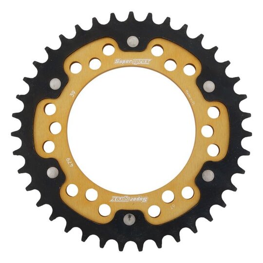 Reťazová rozeta SUPERSPROX STEALTH RST-479:39-GLD zlatá 39T, 530