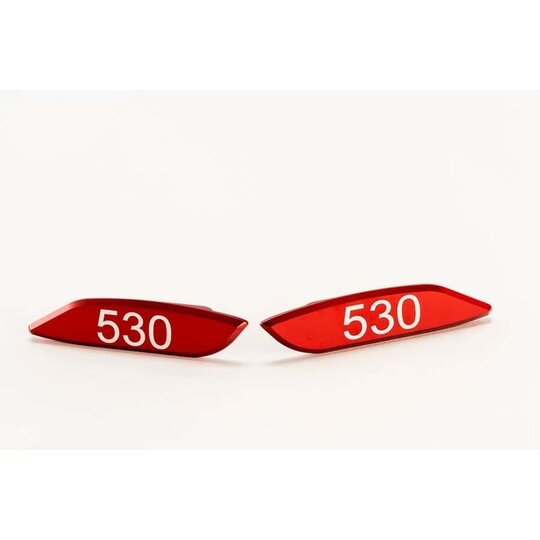 Základné kryty pre spätné zrkadlá OEM PUIG 7511R červené Pár