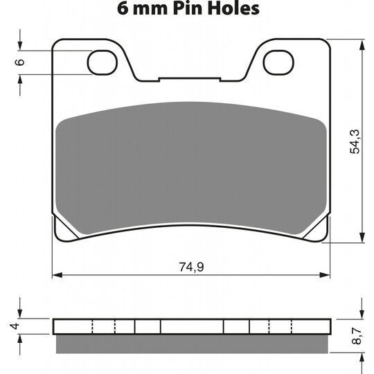Brzdové obloženie GOLDFREN 045 AD