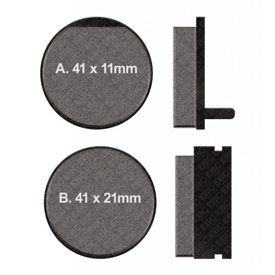 Brzdové obloženie EBC FA052