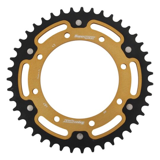 Rozeta SUPERSPROX STEALTH RST-487:43-GLD zlatá 43T, 520