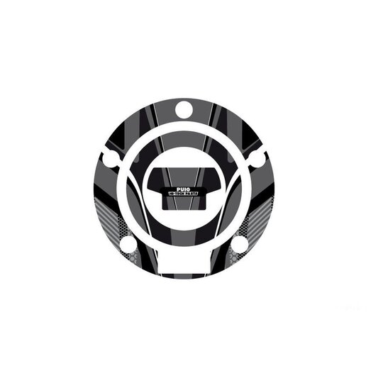 Ochranné nálepky na viečko nádrže PUIG RADIKAL 6324U sivá