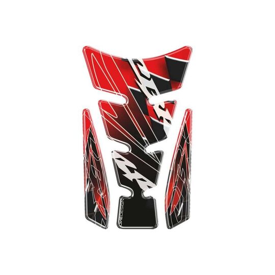 Tank pad PUIG WINGS 4784R červené s bočnou časťou