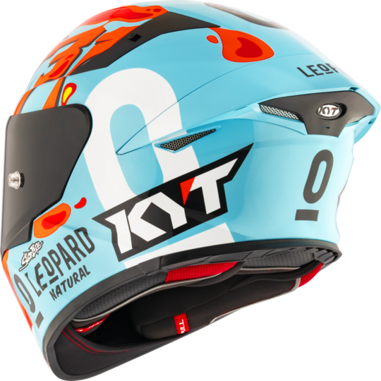 Kyt prilba tt-revo - leopard aragon - Y6TR0054-KYT TT-REVO LEOPARD REPLICA ARAGON  (9) (Medium)