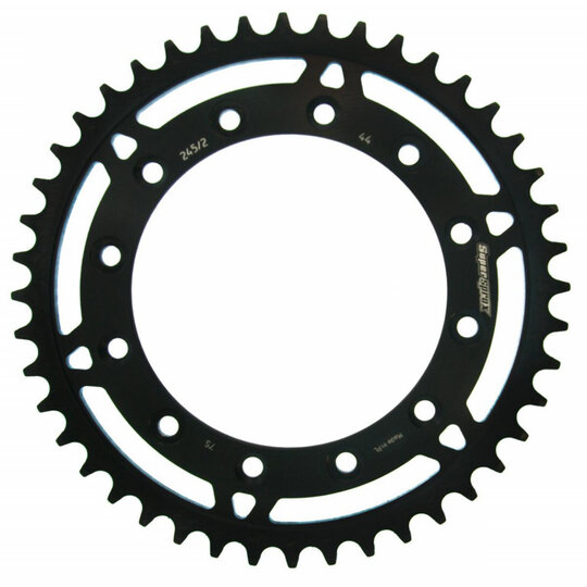 Reťazová rozeta SUPERSPROX RFE-245/2:44-BLK čierna 44T, 520