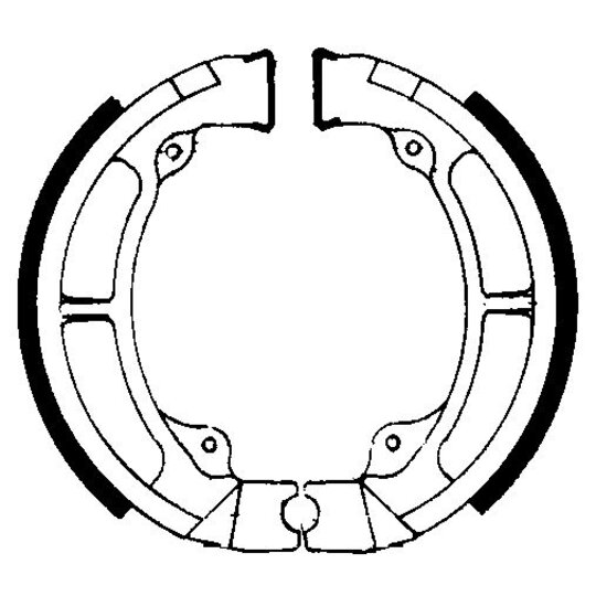 Brzdové čeľuste FERODO 225129017