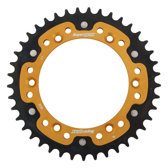 Reťazová rozeta SUPERSPROX STEALTH RST-808:41-GLD zlatá 41T, 520