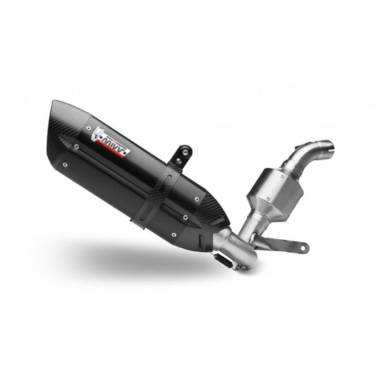 Výfuk kompletný 1x1 MIVV SUONO KT.012.L9 čierna oceľ