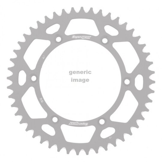 Rozeta  -hliník SUPERSPROX RAL-1512:45-RED červené 45T, 520