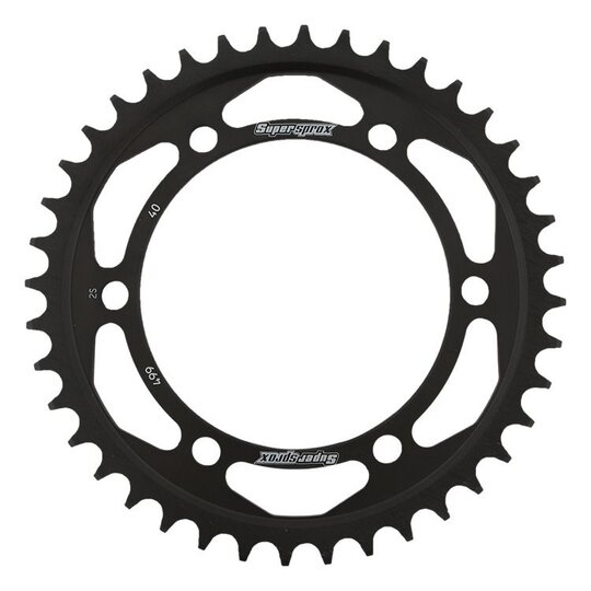 Reťazová rozeta SUPERSPROX RFE-499:40-BLK čierna 40T, 530