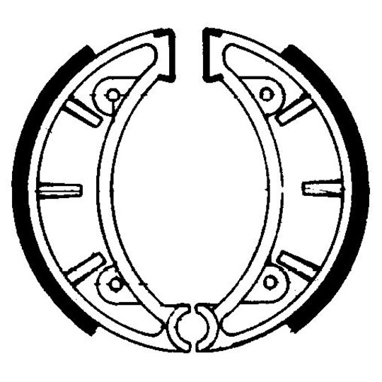 Brzdové čeľuste FERODO 225129125