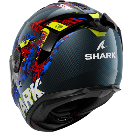 Shark prilba spartan gt pro carbon -  speed-vib / dbr - 2_SPARTAN-GT-PRO_SPEED-VIB_DBR_34Lback_GLOSSY_HE1357DBR (Large)