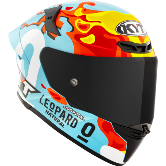Kyt prilba tt-revo - leopard aragon - Y6TR0054-KYT TT-REVO LEOPARD REPLICA ARAGON  (4) (Medium)
