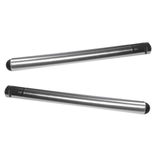 Clip-ons ACCOSSATO aluminium, 280mm without caps, Silver