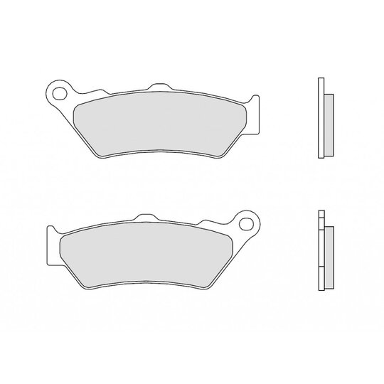 Brzdové obloženie BREMBO 07BB03LA