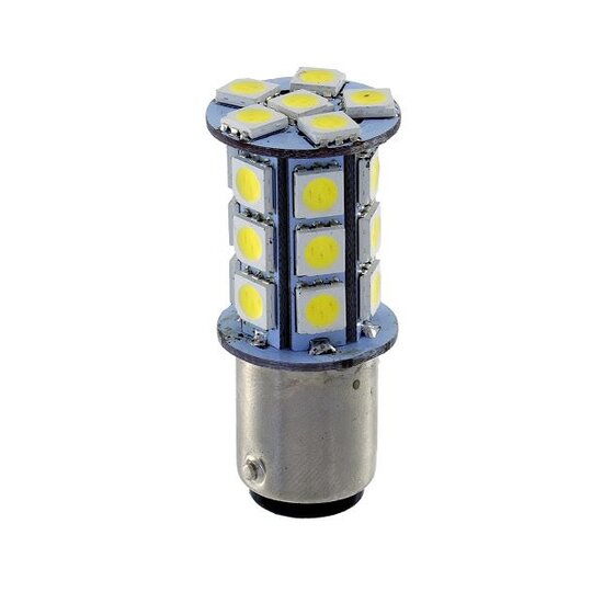 LED svetlo RMS BA15D 246510895 410 lumen červené