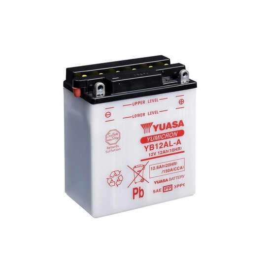 Yumicron battery NO ACID YUASA YB12AL-A