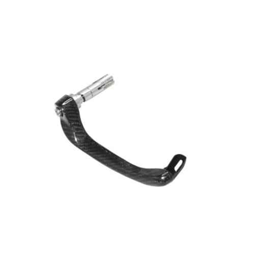 Lever guard ACCOSSATO with black eyelet and insert right, carbon