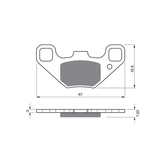 Brzdové obloženie GOLDFREN 342 K5