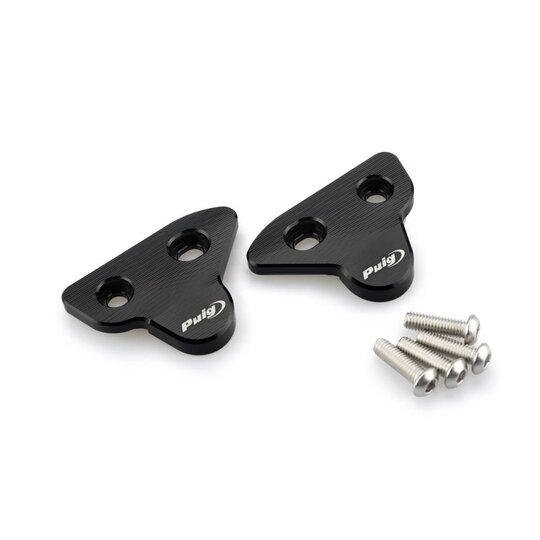 Čiapky na zrkadlá PUIG 3845N čierna