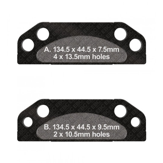 Brzdové obloženie EBC FA659TT