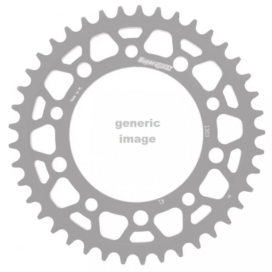 Reťazová rozeta SUPERSPROX RFE-1303:45-BLK čierna 45T, 520