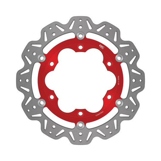 Brzdový kotúč EBC VR629RED červená