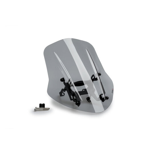 Plexi na motorku PUIG NEW. GEN TOURING 3775H dymové Nastaviteľné