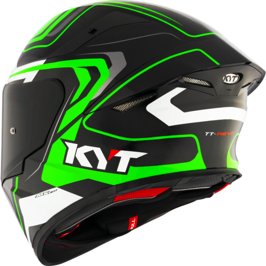 Kyt prilba tt-revo - overtech / green - Y6TR0002-KYT TT-REVO OVERTECH BLACK GREEN (8)
