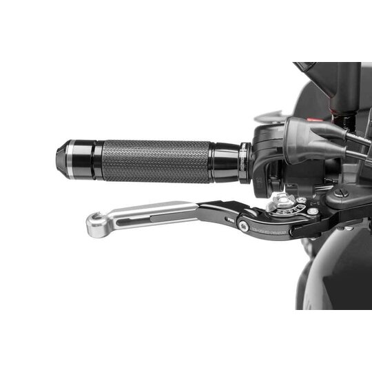 Páčka brzdy bez adaptéra PUIG 19PNP výsuvné skladacie strieborno/strieborná