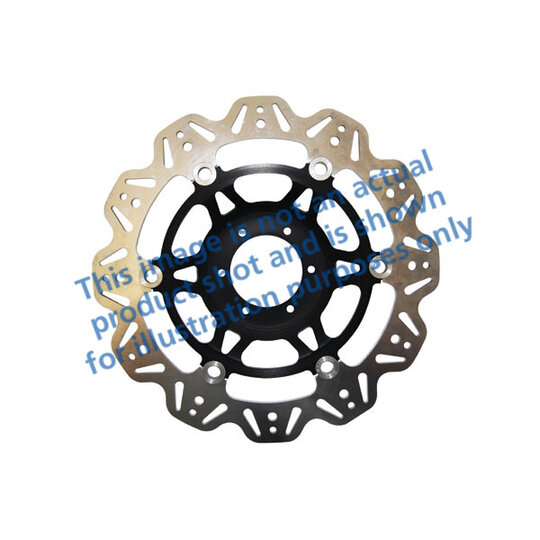 Brzdový kotúč EBC VR2001BLK čierna