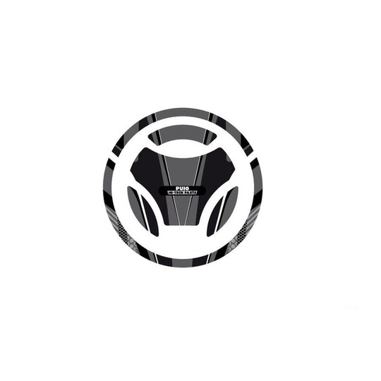 Ochranné nálepky na viečko nádrže PUIG RADIKAL 7584U sivá