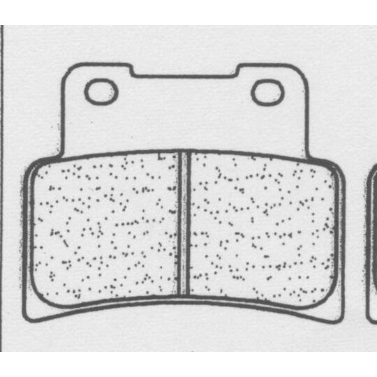 Brzdové obloženie CL BRAKES 1187 C60 (C59)