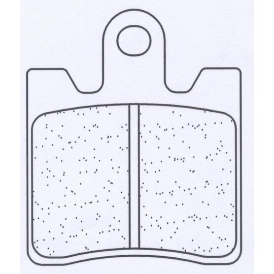 Brzdové obloženie CL BRAKES 1175 XBK5 (2 ks v sade)