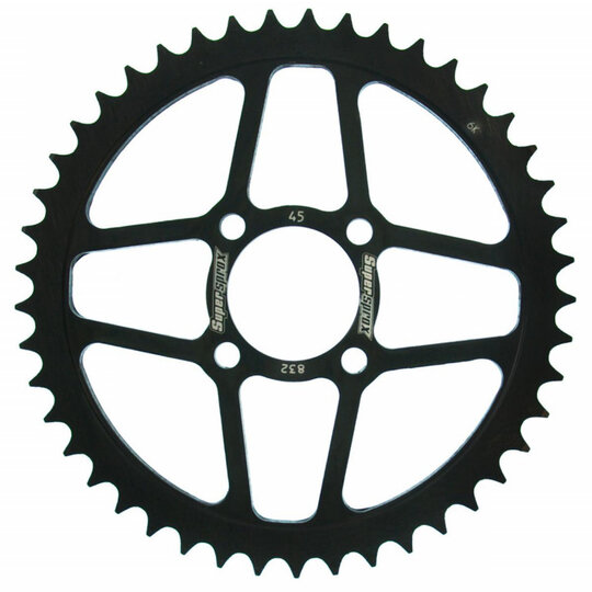 Reťazová rozeta SUPERSPROX RFE-832:45-BLK čierna