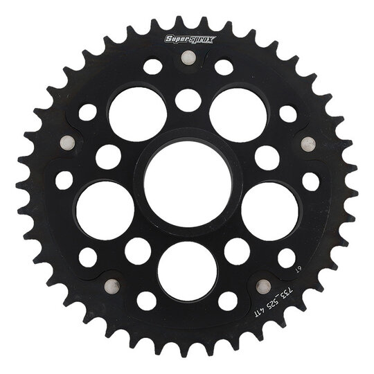 Reťazová rozeta SUPERSPROX STEALTH RST-733_525:41-BLK čierna 41T, 525