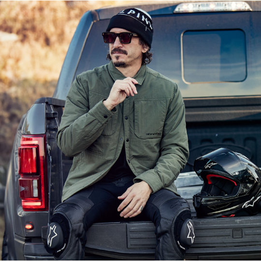 Alpinestars - čiapka wordy cuff beanie / black-white - beanie-alpine-wordy-black-white-2