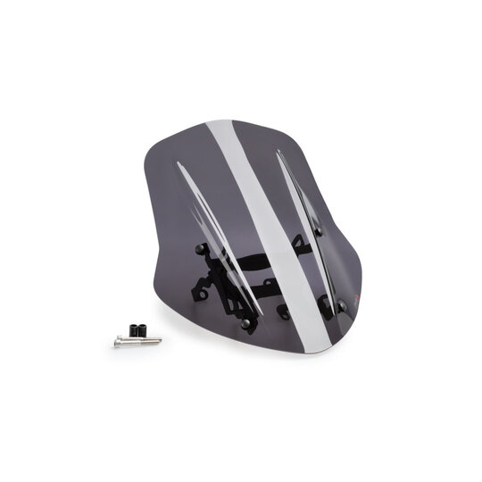Plexi na motorku PUIG NEW. GEN TOURING 3775F tmavá dymová Nastaviteľné
