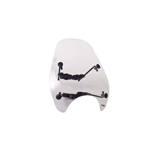 Plexi na motorku PUIG CUSTOM I 0840W priehľadné univerzálne