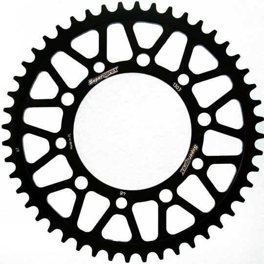 Reťazová rozeta SUPERSPROX RFE-1303:48-BLK čierna 48T, 520